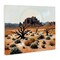 Stupell Industries Cottonwood Desert Mesas Canvas, design by Tabz Jones